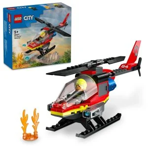 LEGO® City 60411 Helicóptero de rescate de bomberos
