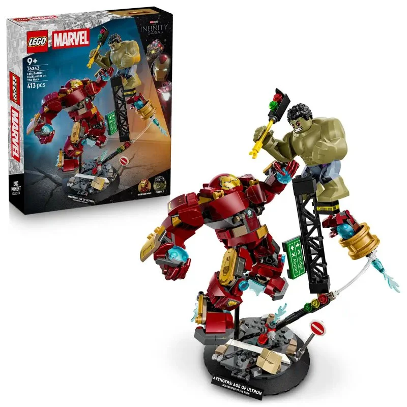 ǀ Marvel 76343 Duelo épico: Hulkbuster vs. Hulk