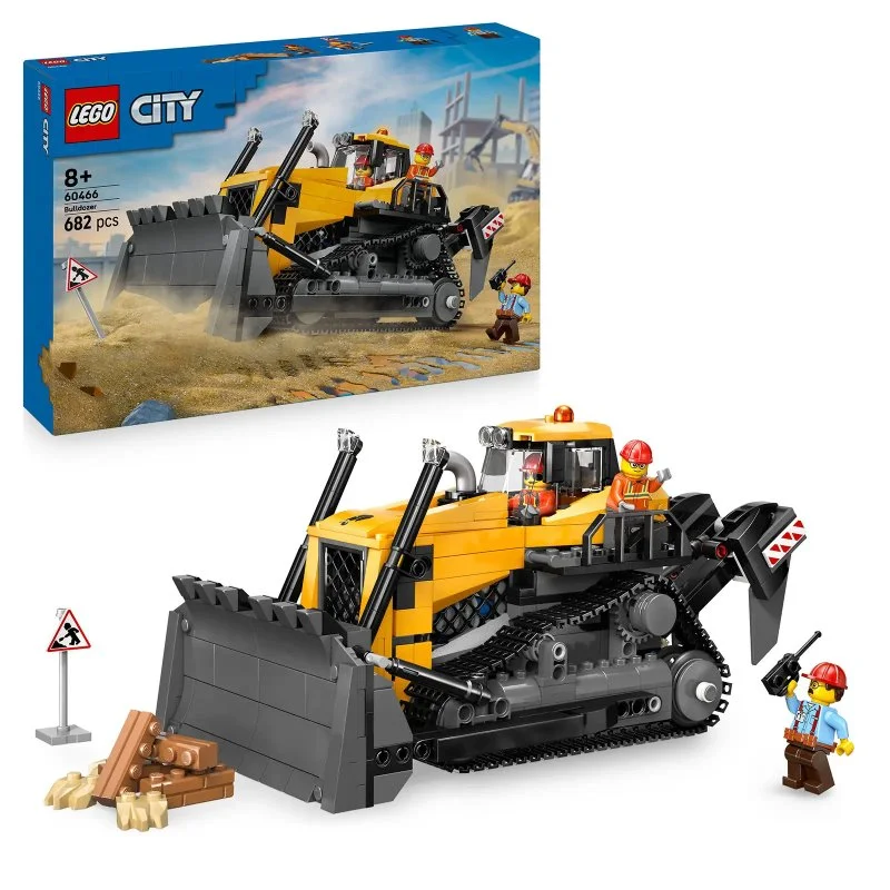 City 60466 Bulldozer amarillo