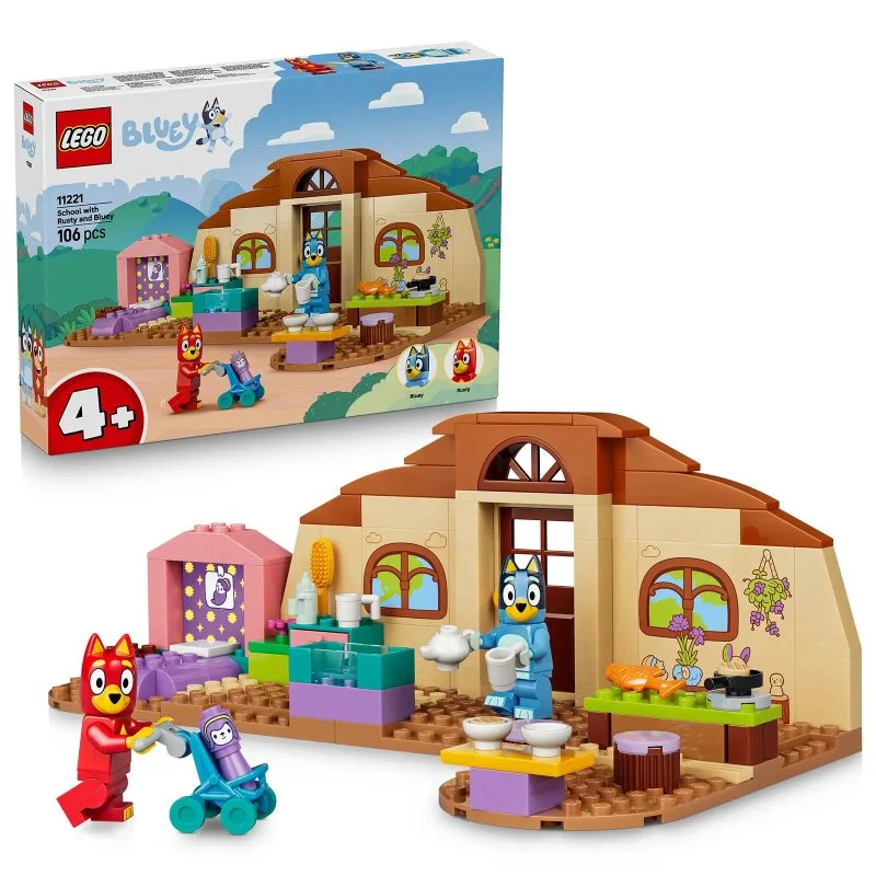 Bluey 11221 Rusty, Bluey y la escuela
