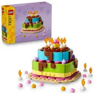 LEGO® Iconic 40815 Pastel de cumpleaños
