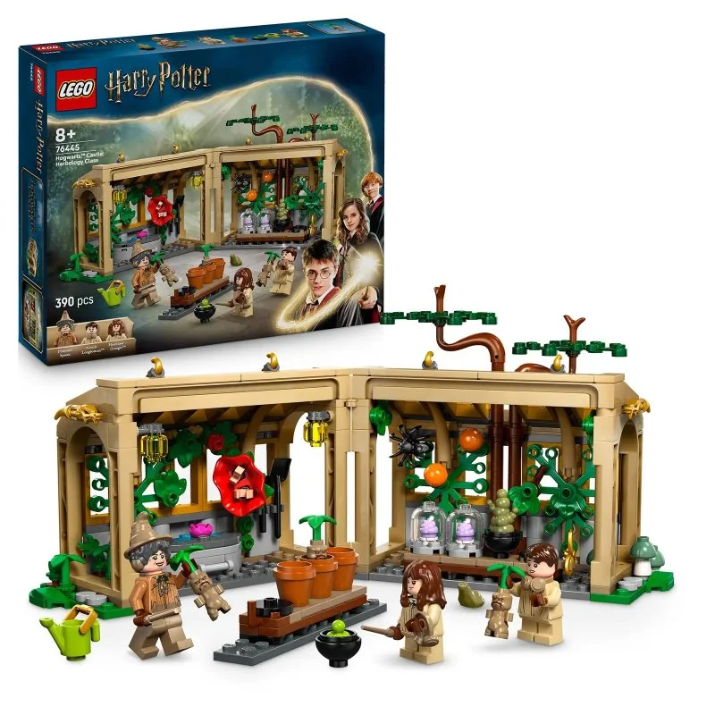 Harry Potter™ 76445 Castillo de Hogwarts: Clase de Herbología