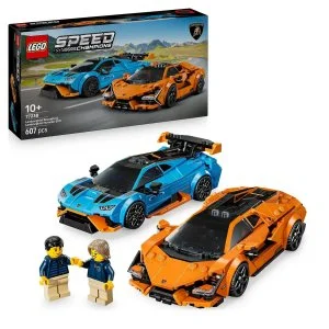 LEGO® Speed Champions 77238 Lamborghini Revuelto y Huracán STO