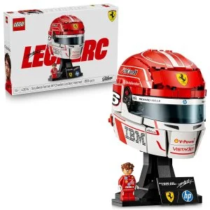 LEGO® Editions 43014 Casco de Charles Leclerc de la Scuderia Ferrari HP