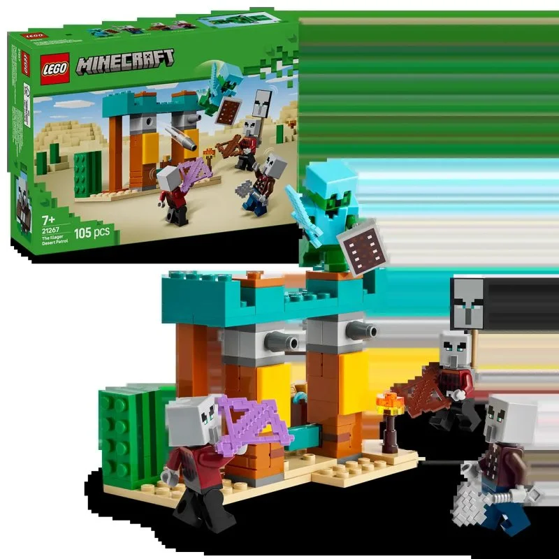 Minecraft® 21267 Patrulla de saqueadores del desierto