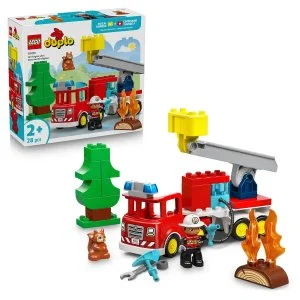 LEGO® DUPLO® 10473 Camión de bomberos con manguera y bombero