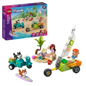 LEGO® Friends 42641 Aventura con perros surfistas y un escúter