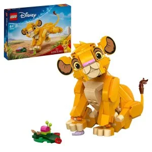 LEGO® Disney 43243 Cachorro de león Simba del Rey León