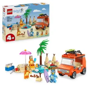 LEGO® Bluey 11202 Bluey y la excursión familiar en coche a la playa