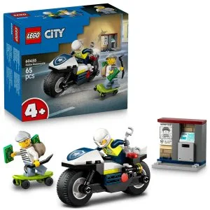LEGO® City 60455 Persecución en moto de policía