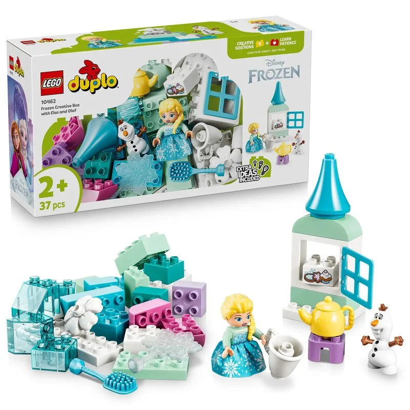 DUPLO® 10462 Frozen: Caja creativa con Elsa y Olaf