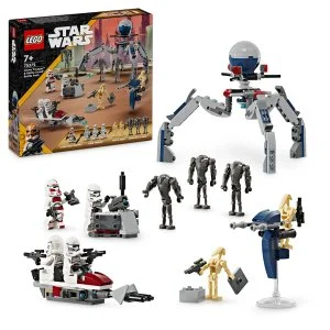 LEGO® Star Wars™ 75372 Pack de combate de soldado clon y droide de combate