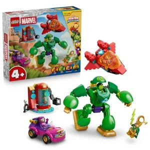 LEGO® Disney Junior Marvel 11211 Loki vs. el equipo de Iron Man