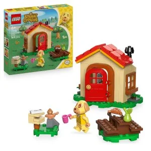 LEGO® Animal Crossing™ 77058 Goldie y su casa acogedora