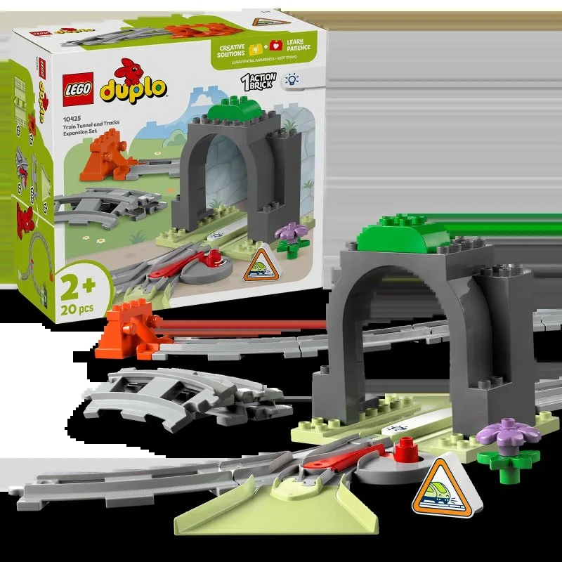 DUPLO® 10425 Túnel y vías ferroviarias – set de expansión