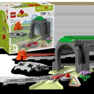 LEGO® DUPLO® 10425 Túnel y vías ferroviarias – set de expansión