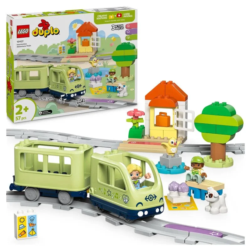 DUPLO® 10427 Tren interactivo de aventuras