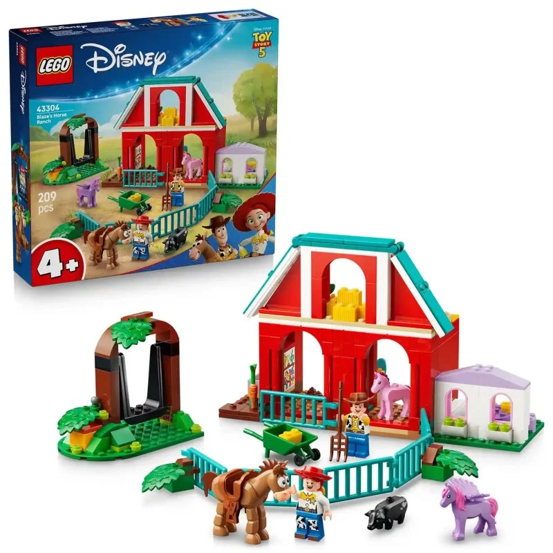 ǀ Disney y Pixar Toy Story 5 43304 Granja de caballos de Blaze