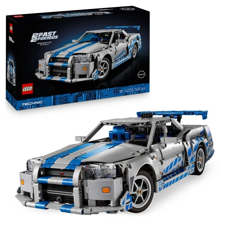 Technic 42210 2 Fast 2 Furious Coche Nissan Skyline GT-R (R34)