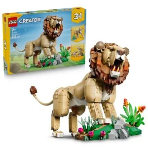 LEGO® Creator 31386 Animales salvajes: León majestuoso