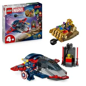 LEGO® ǀ Marvel 76319 Capitán América contra Thanos