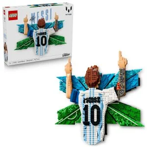 LEGO® Editions 43018 Lionel Messi – Momento de la victoria
