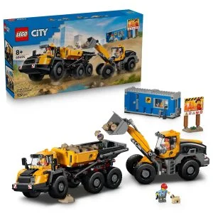 LEGO® City 60494 Camión volquete y cargadora frontal