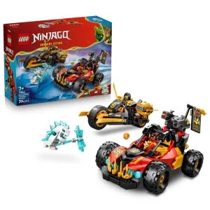 LEGO® NINJAGO® 71864 Vehículos combinables de Kai y Cole