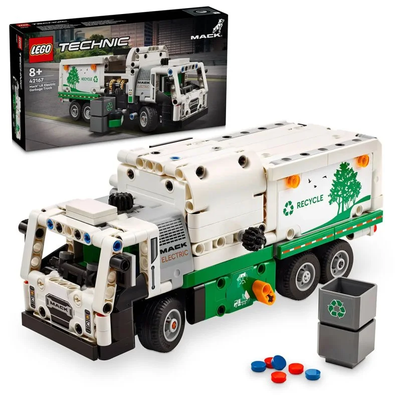 Technic 42167 Camión de basura Mack® LR Electric