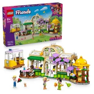 LEGO® Friends 42671 Cafetería repleta de plantas y floristería