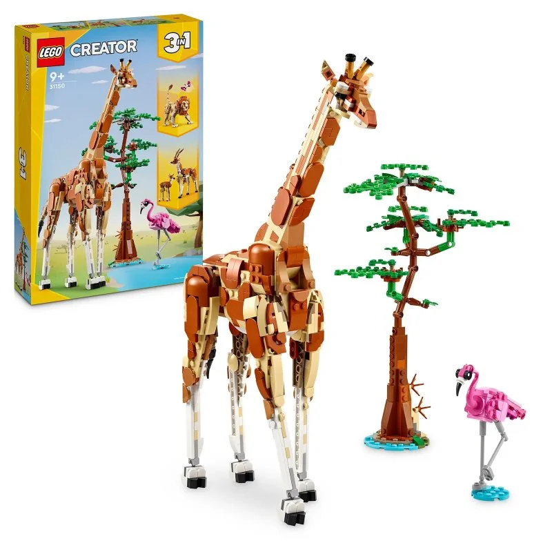 Creator 3 en 1 31150 Animales salvajes del safari