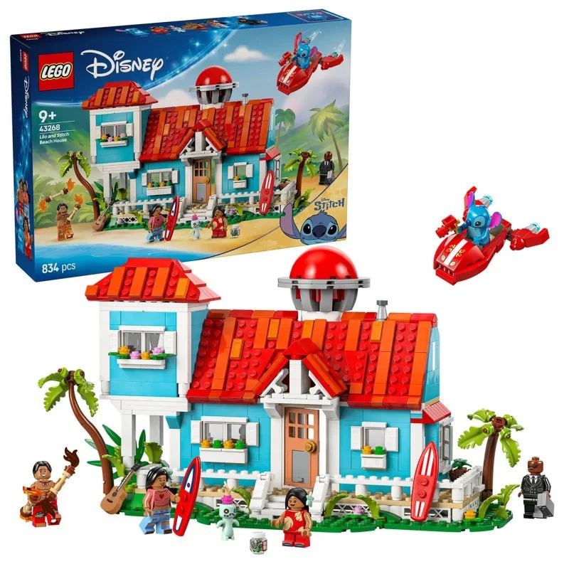 │ Disney 43268 Lilo y Stitch y una casita en la playa