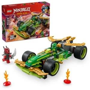 LEGO® NINJAGO® 71828 Coche de carreras de Lloyd con motor de retroceso