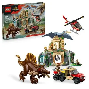 LEGO® Jurassic World 76976 Misión aérea con espinosaurio y Quetzalcoatlus