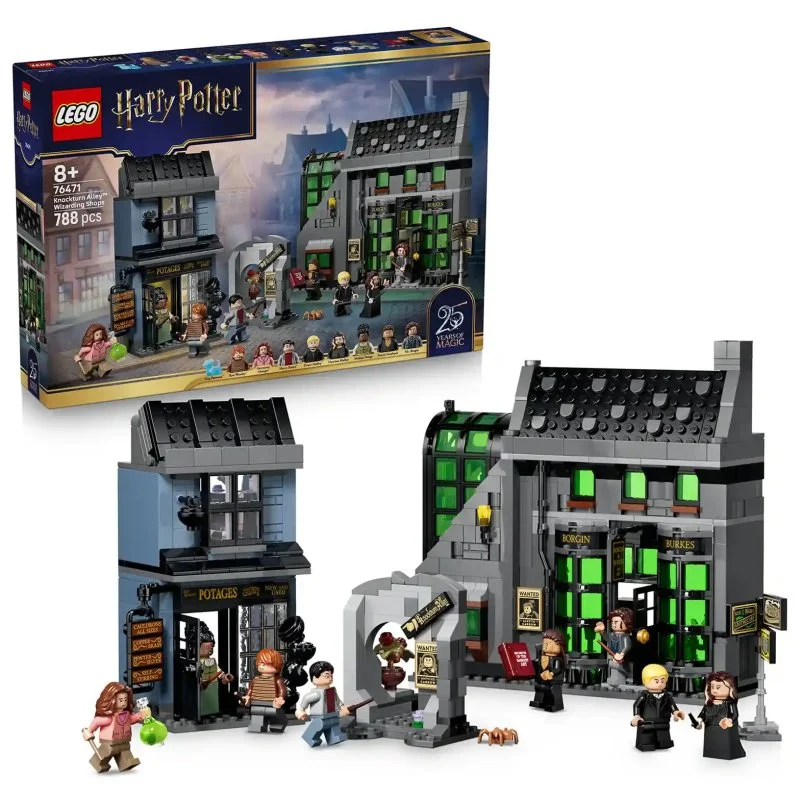 Harry Potter™ 76471 Tiendas mágicas en el Callejón Knockturn