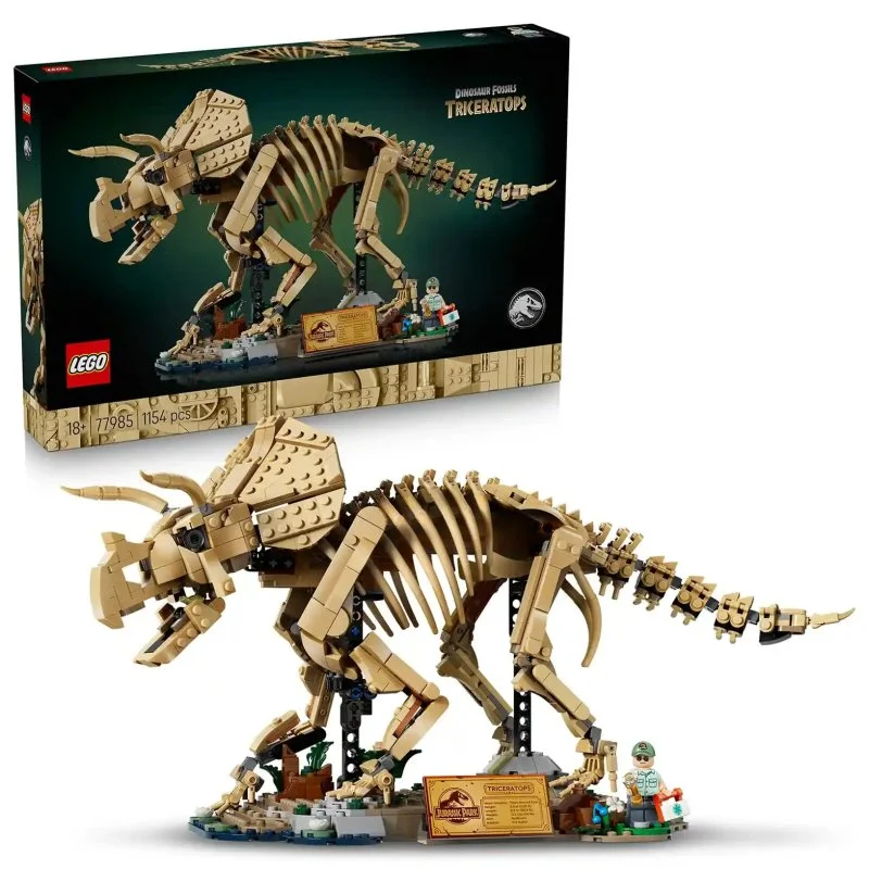 Jurassic World 77985 Dinosauří fosilie: Triceratops
