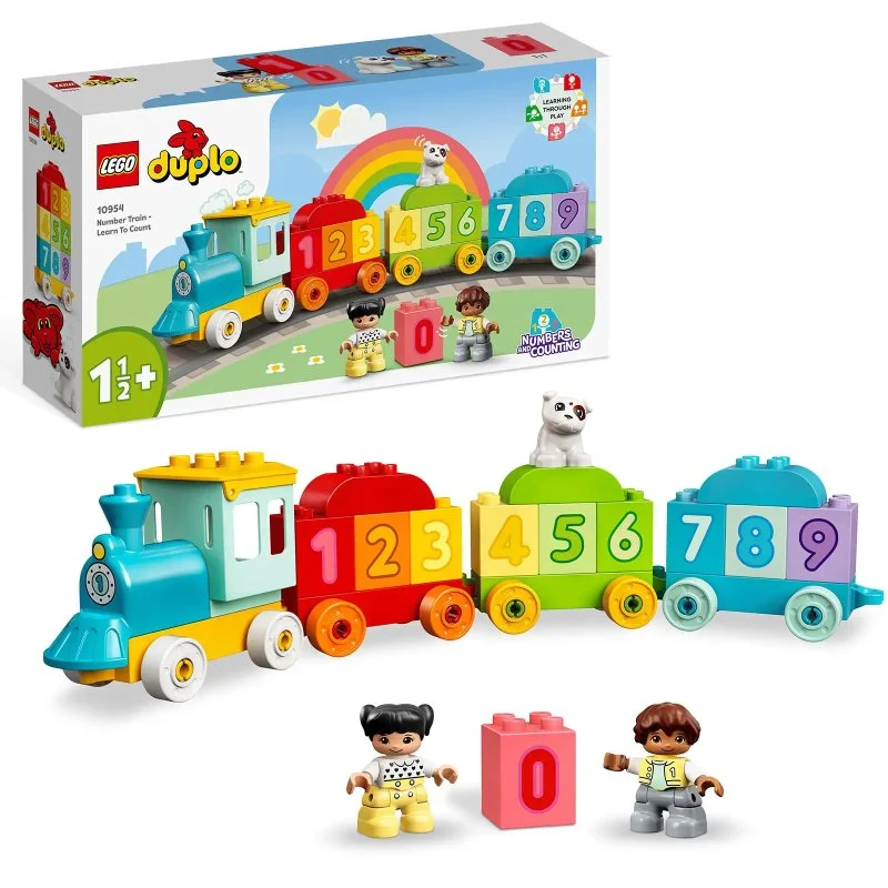 DUPLO® 10954 Tren de los números – Aprendemos a contar