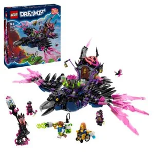 LEGO® DREAMZzz™ 71478 La Bruja Nunca y su Cuervo de Medianoche