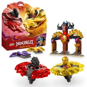 LEGO® NINJAGO® 71826 Paquete de batalla de Spinjitzu del dragón