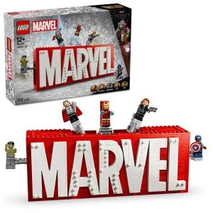 LEGO® Marvel 76313 Logotipo de MARVEL y minifiguras