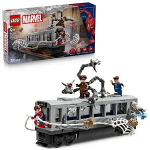 LEGO® ǀ Marvel 76321 Spider-Man vs. Doc Ock: Escena en el metro