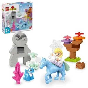 LEGO® DUPLO® ǀ Disney 10418 Elsa y Bruni en el Bosque Encantado