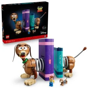 LEGO® │ Disney 43301 Sujetalibros: Slinky de la película Toy Story