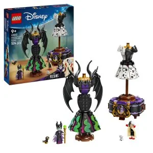 LEGO® │ Disney 43262 Vestido de Maléfica y Cruella de Vil