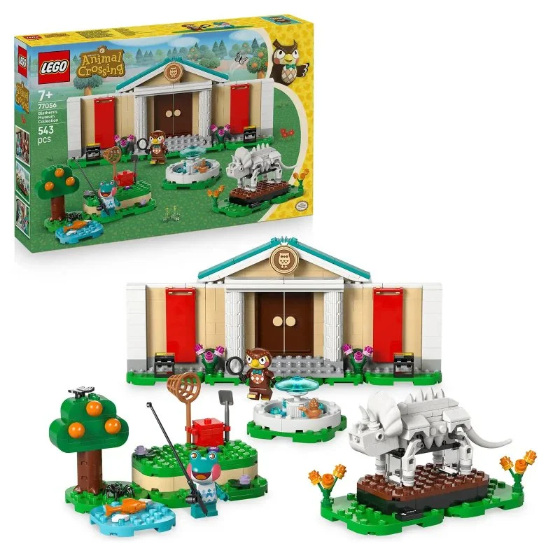 Animal Crossing™ 77056 Blathers y su colección del museo