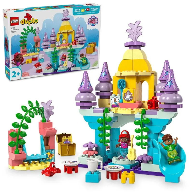 DUPLO® ǀ Disney 10435 El palacio submarino mágico de Ariel
