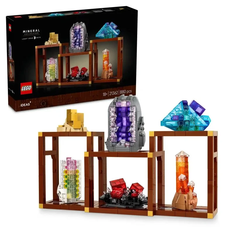 Ideas 21362 Colección de minerales