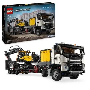 LEGO® Technic 42175 Camión Volvo FMX y excavadora eléctrica Volvo EC230