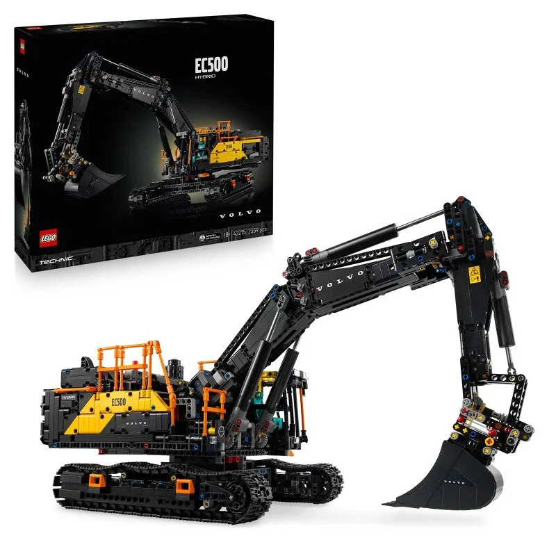 Technic 42215 Excavadora Volvo EC500 Híbrida