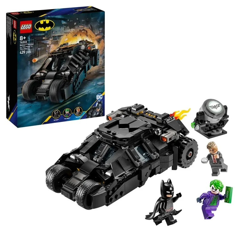 DC Batman™ 76303 Batman™ Tumbler vs. Two-Face™ y Joker™